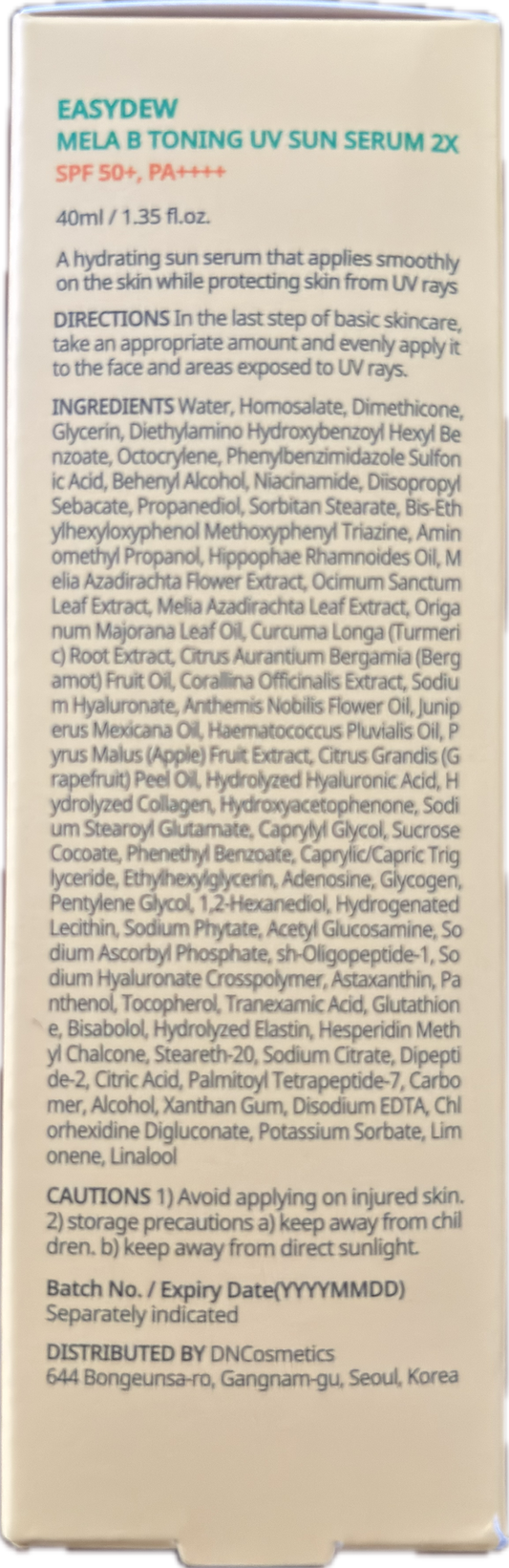 EASY DEW SUN SERUM